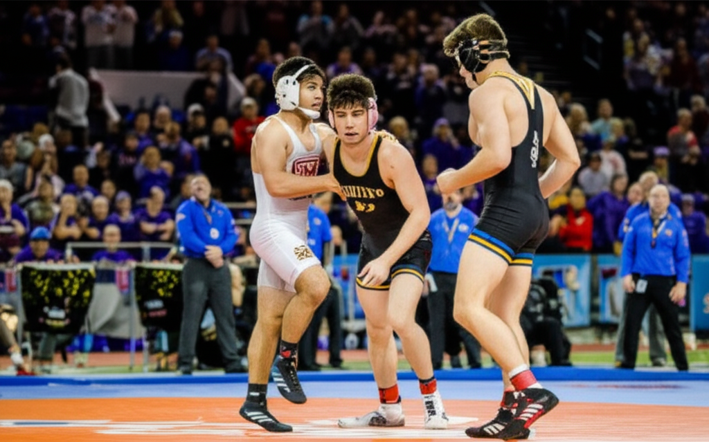 Citadel wrestling match